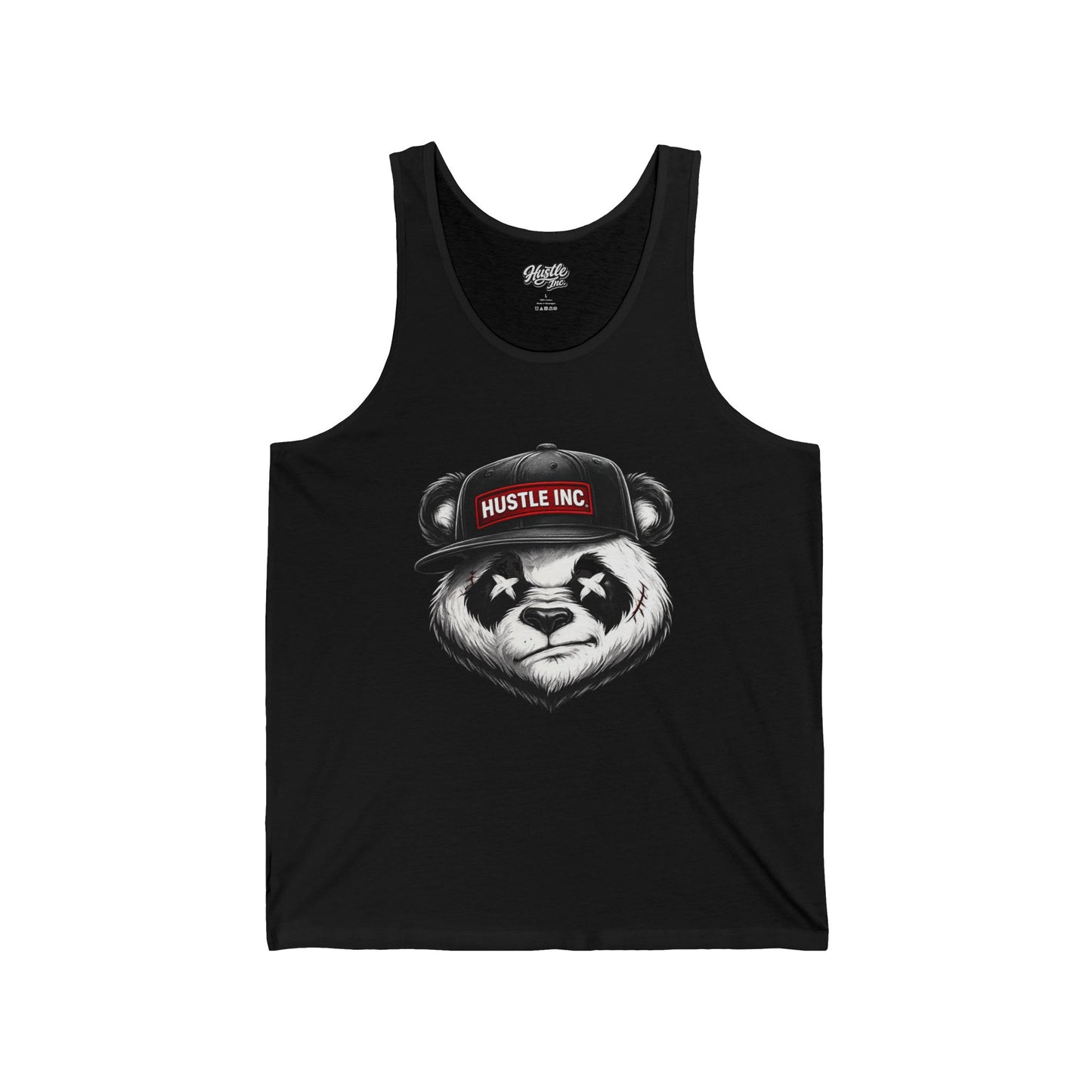 Hustle Inc. Panda Icon Tank