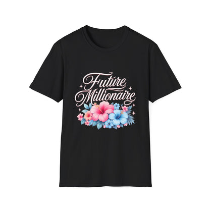 Future Millionaire Tee | Floral Edition