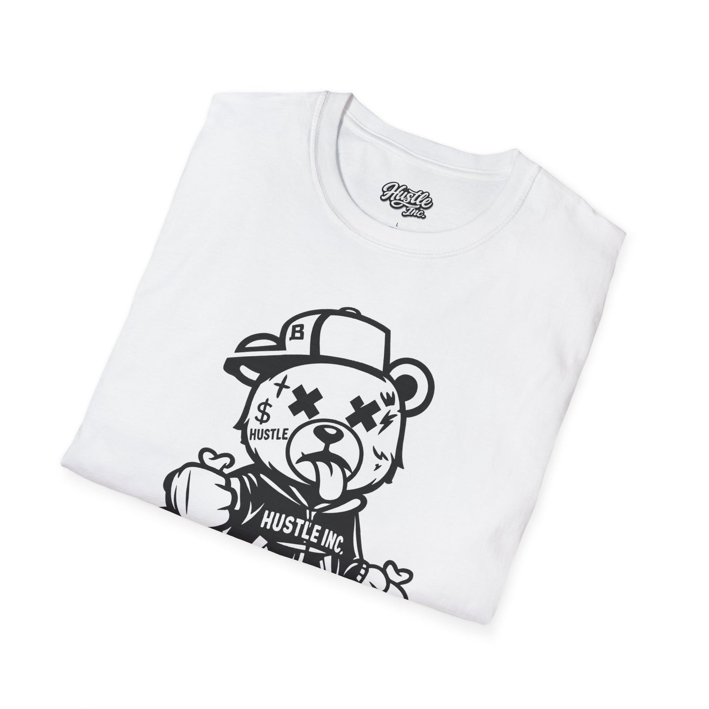 Hustle Inc. Money Bear Graphic T-Shirt