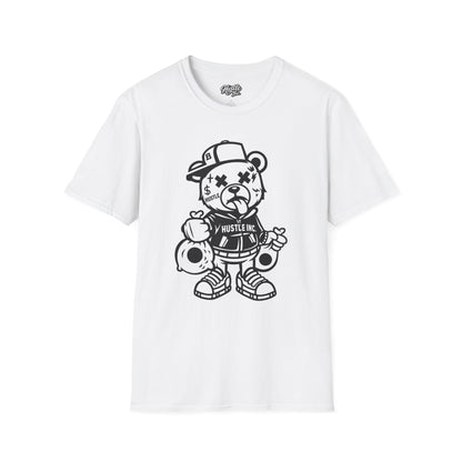 Hustle Inc. Money Bear Graphic T-Shirt