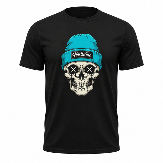 💀 Cold Mind Tee – Hustle Inc.