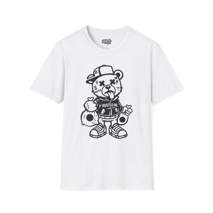 Hustle Inc. Money Bear Graphic T-Shirt